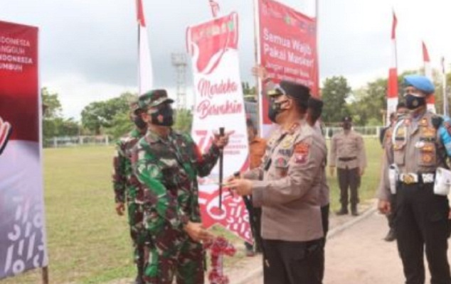 Dalam Dua Hari Polda Kalteng Targetkan 3.500 Vaksin Merdeka